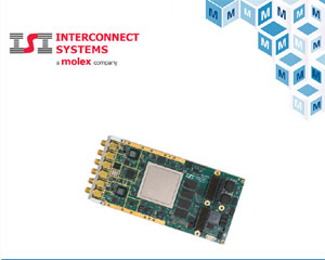 마우저 일렉트로닉스, 고성능 PCIe XMC 모듈 제공하는 ISI와 글로벌 유통 계약해
